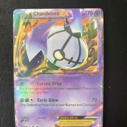 Chandelure EX- Legendary Treasures- Ultra Rare- 77 
