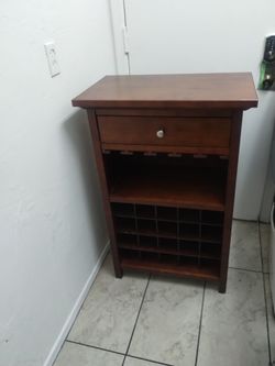 Wine cabinet w/ drawer