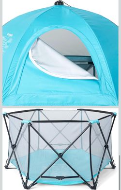 Portable Playpen & Playpen Mat