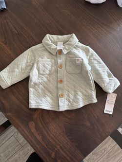 Carter's Baby Quilted Button-Up Jacket 3M