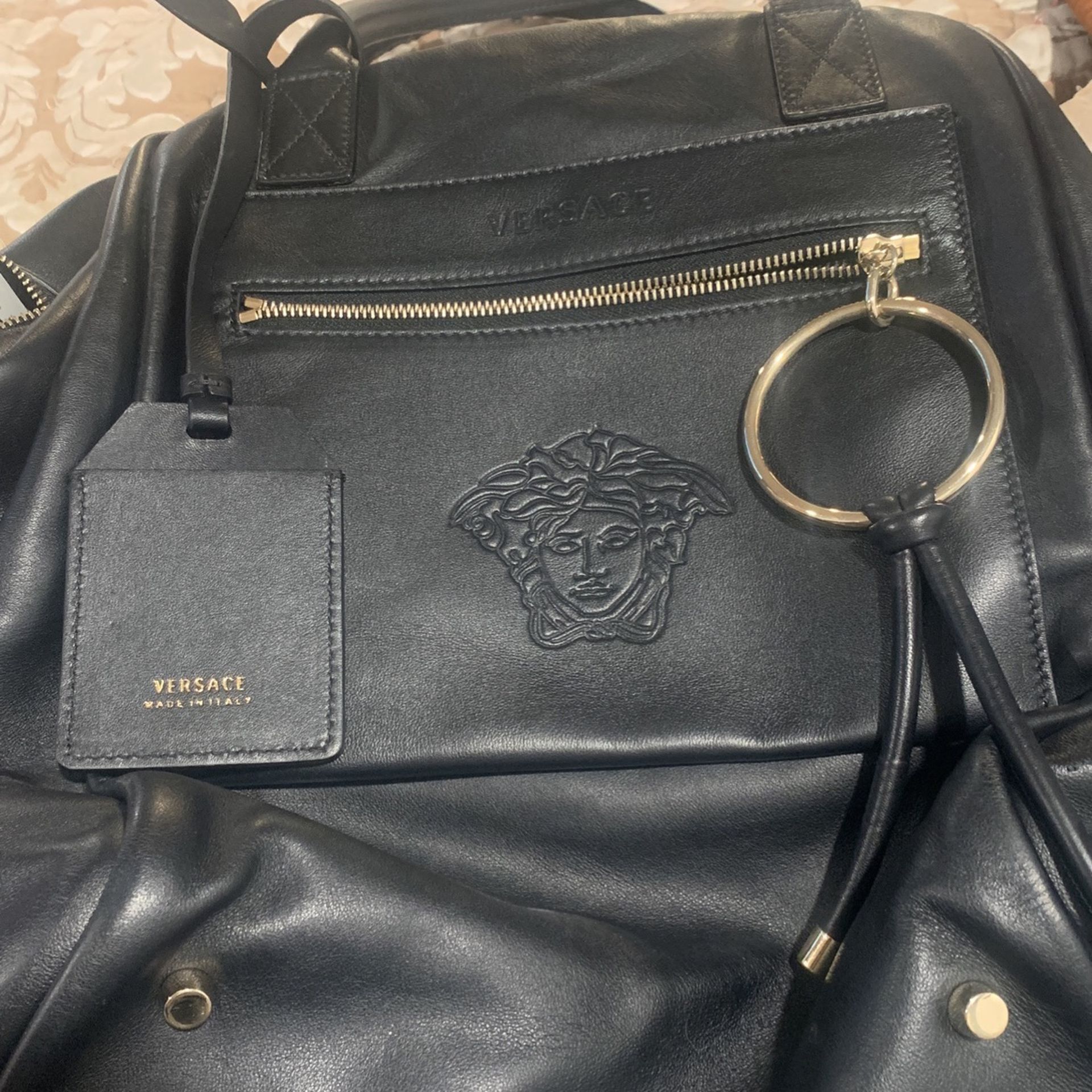 Authentic Versace Black Hand Bag
