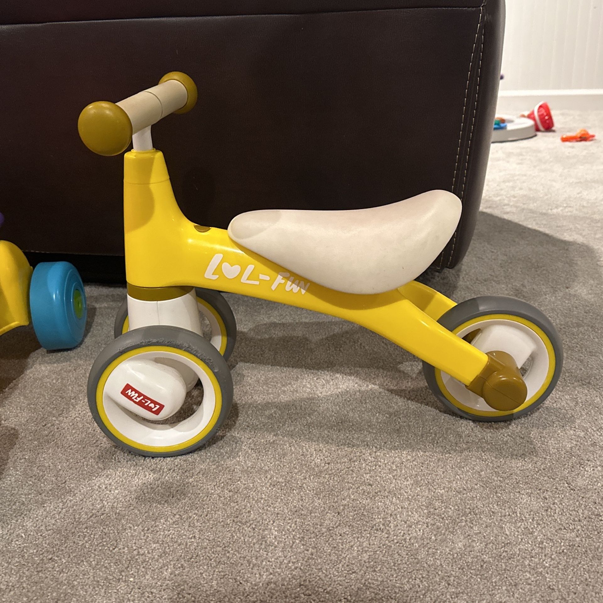 Baby Balance Bike Lol Fun Tricycle For Toddler