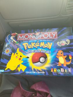 Pokémon Monopoly Collector's Edition Board Game