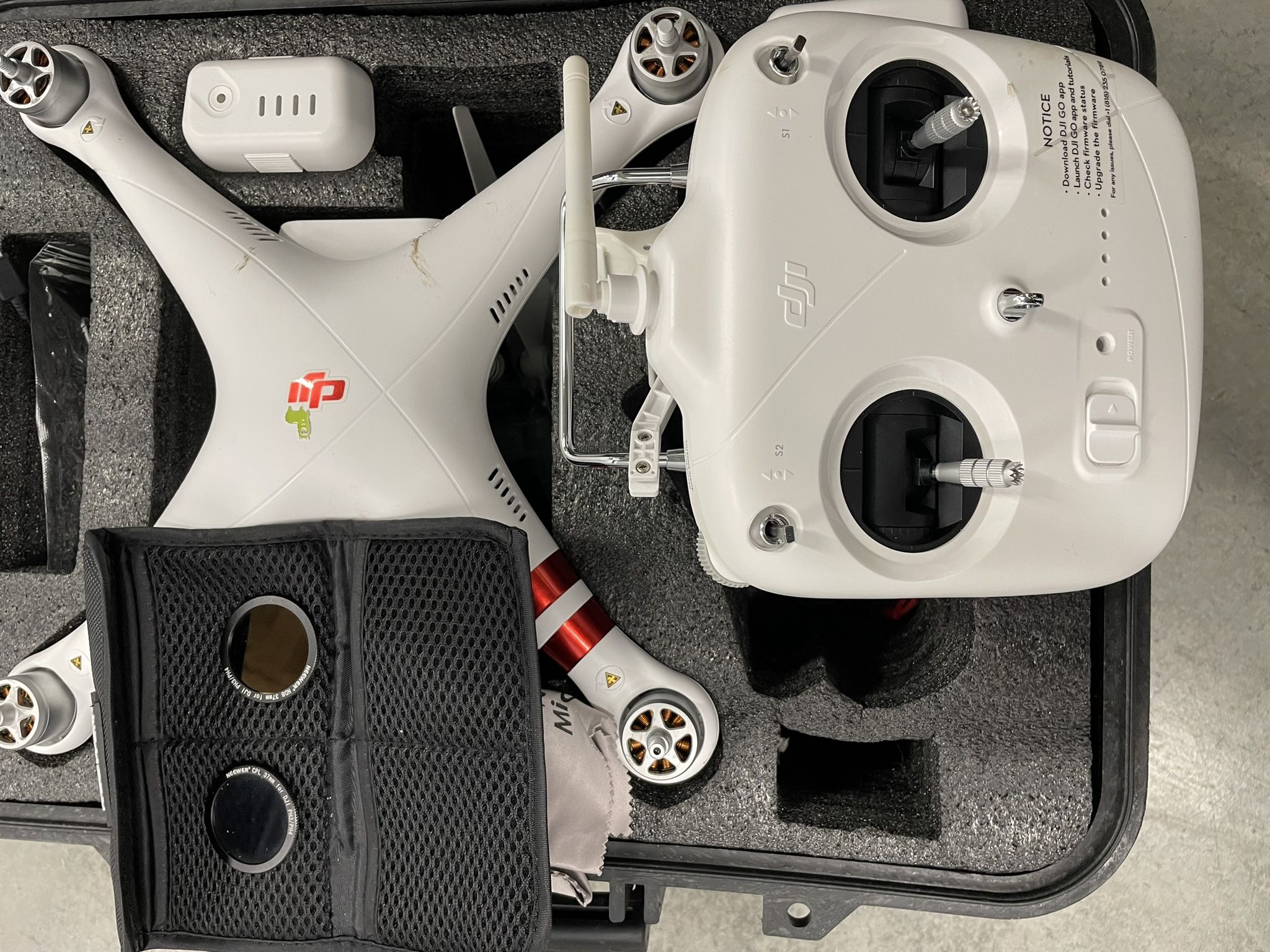 DJI Phantom 3 Drone With Hard Case