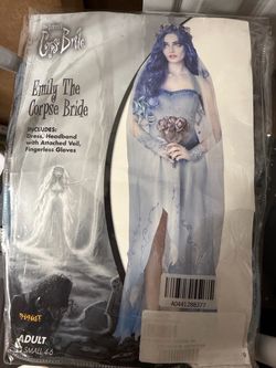 The Corpse Bride Halloween costume / La novia cadáver Disfraz