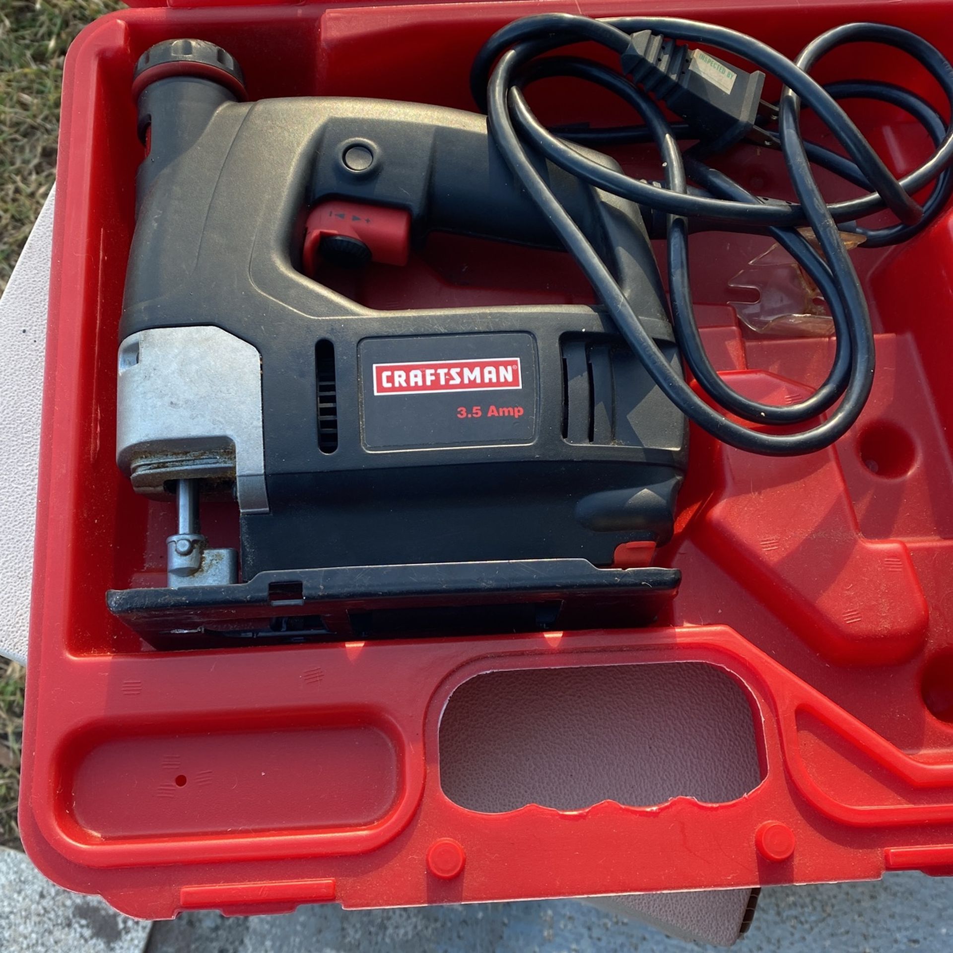 Craftsman 3.5 jigsaw $35