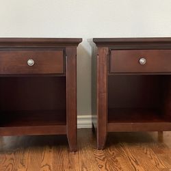 Pair Of  End Tables/ Night Stands 