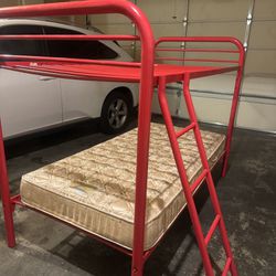 Full Size Bunk bed With One mattress