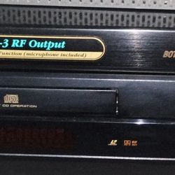 Pioneer CLD-D505 CD CDV LD PLAYER With KARAOKE *WORKS*