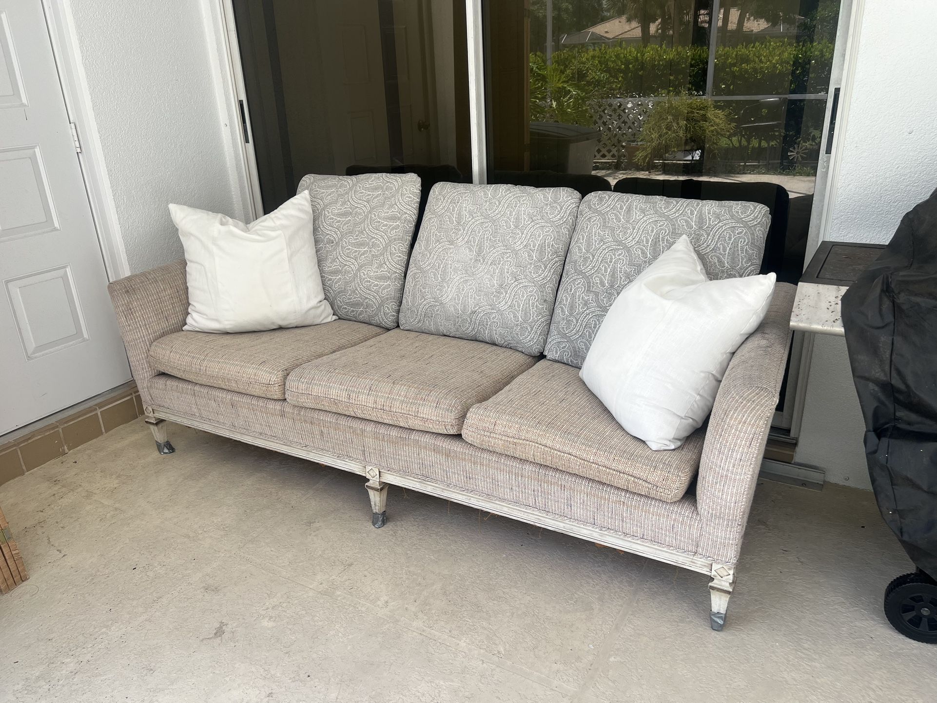 3-Seat Couch – Must Go Today! $50 OBO
