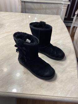 UGGS KOOLABURRA SIZE 7 WOMENS BLACK BOOT SHOE