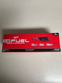 Milwaukee M12 FUEL 1/4 Straight Die Grinder