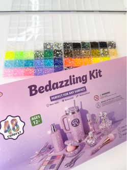Rhinestone Bedazzling DIY Art & Craft Kit Multicolor w/ Tools
