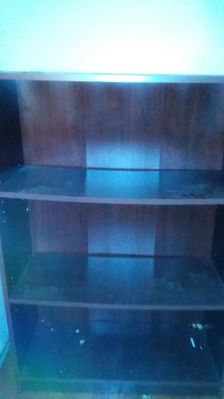 Wooden book cases
