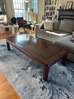 Rosewood Coffee Table (glasstop included)