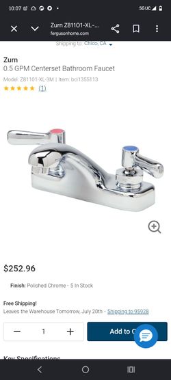 SOLID BRASS BATHROOM FAUCET 🚨