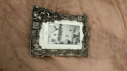 Pewter Christmas 4x6 Photo Frame