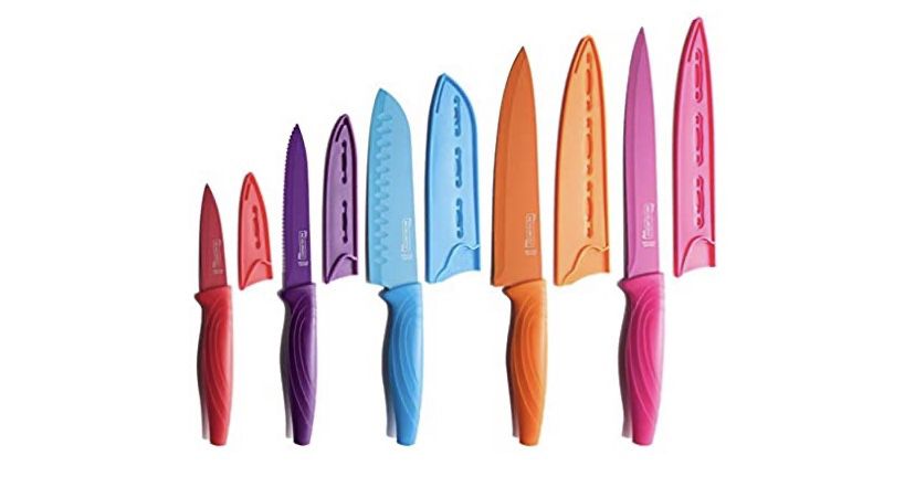 Brand new 10 piece MichaelAngelo knife set.
