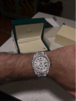 Moissanite watch