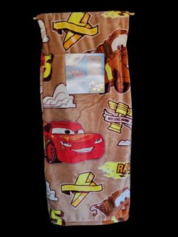 Disney Cars Throw 50x70in  - Checkered Past