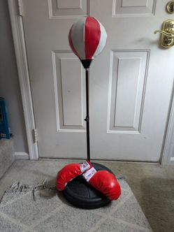 Kids Punching Bag With Gloves