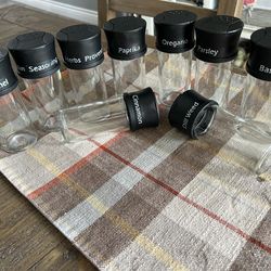 Season/Spice  jars (9)