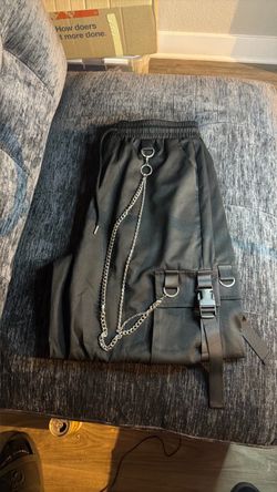 Black joggers