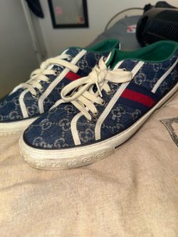 Gucci tennis 1977 blue ivory