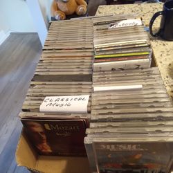 Lot Of 120 Assorted Music CDs