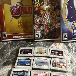 Nintendo 3ds Lot All Games $240