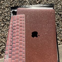 MacBook Pro Case Sparkly Pink 16 inch with Keyboard Cover