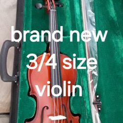 Brand New 3/4 Violin 