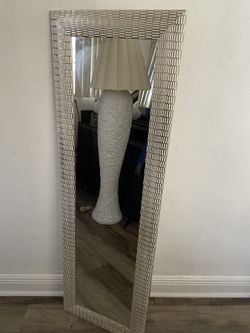 Wall Hanging Mirror 53”H X 17”W In Good Condition $15 Firm On Price