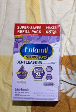 Enfamil NeuroPro Gentlease Infant Formula Refill Pack, Unopened