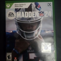 Madden 24 Xbox X SERIES, XOBOX ONE