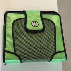 Green Ring School Binder 