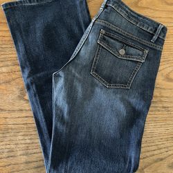 Women’s Banana Republic Blue Jeans Boot Cut Style Size 8