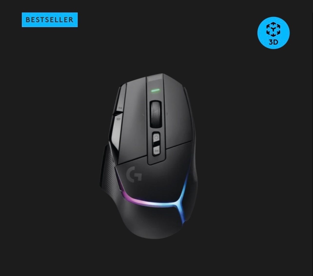 Logitech - G502 X wireless gaming mouse