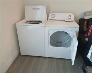 Top-Load Washer and Dryer