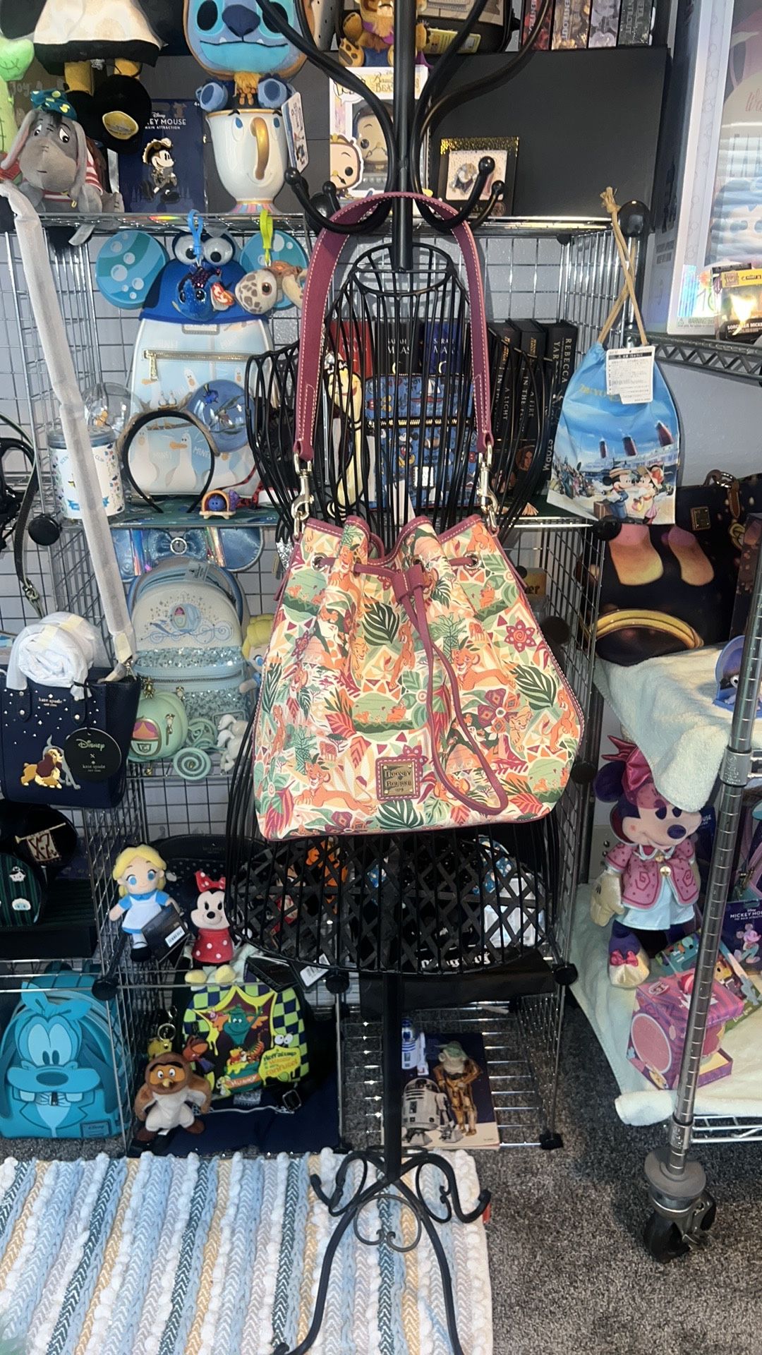 NWOT Disney Lion King Dooney And Burke Shoulder Bag 11 X 14