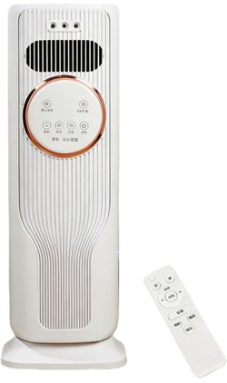 Ventilador con calentón y dehumidicador, combo para usarse en cualquier temporada