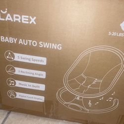 Gray Baby Swing 