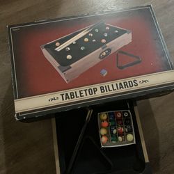 Mini Tabletop Billiards/Pool Table 
