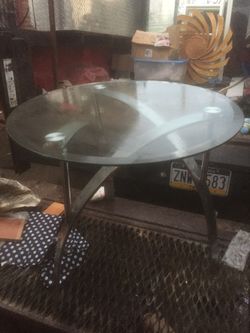 Glass table
