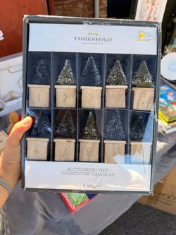 Threshold Bottlebrush Tree Countdown Calendar