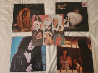 Cher 5 Vintage Vinyl Set VG++