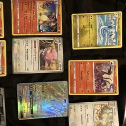 Rare Pokémon Cards  22 Rare Hologram And Around 100 More Good Cards 