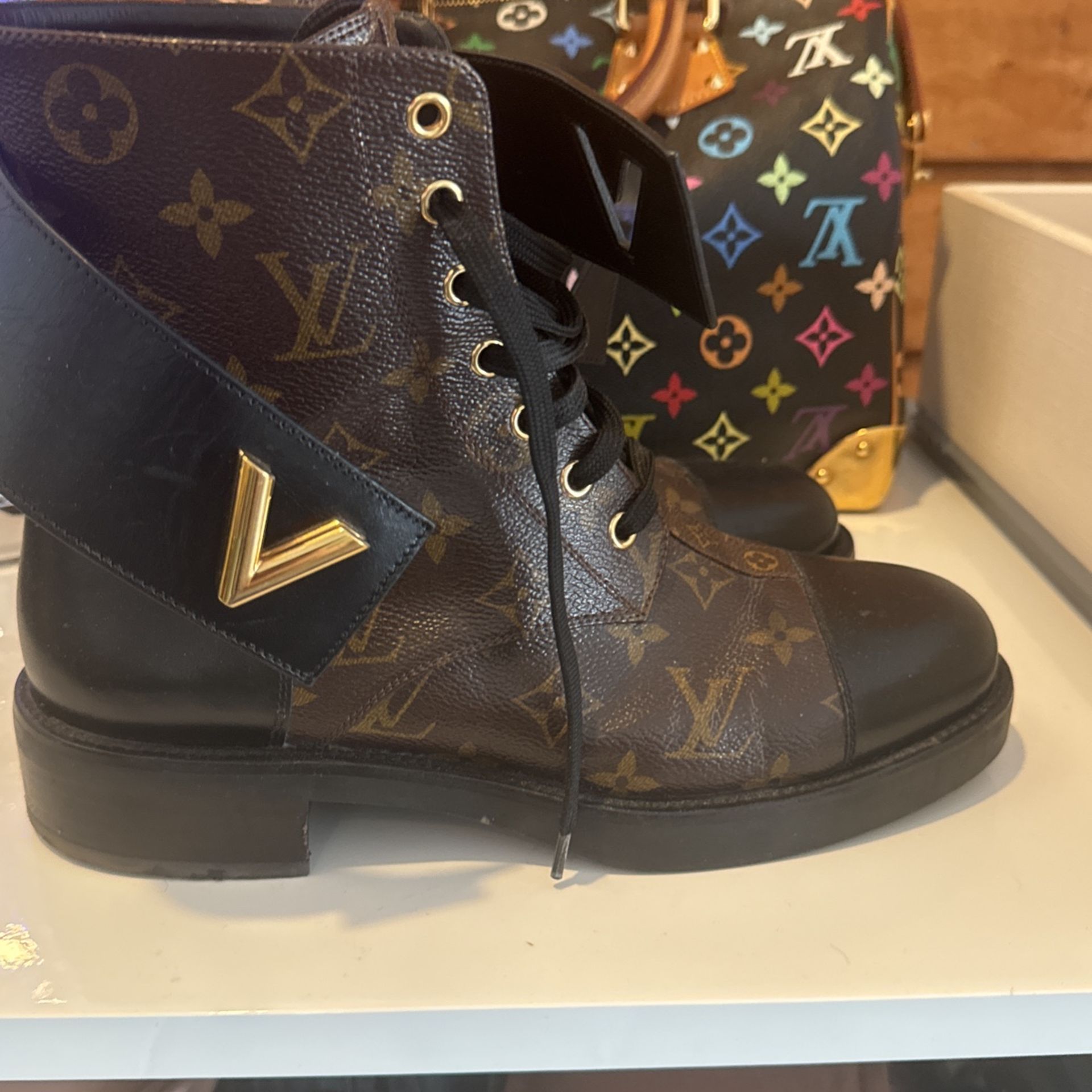 Louis Vuitton Ranger Combat Boots