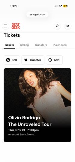Olivia Rodrigo tickets locals only