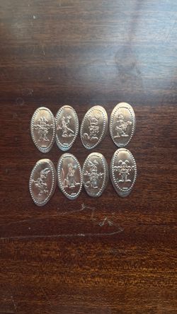 Disneyland Pressed Pennies 2024